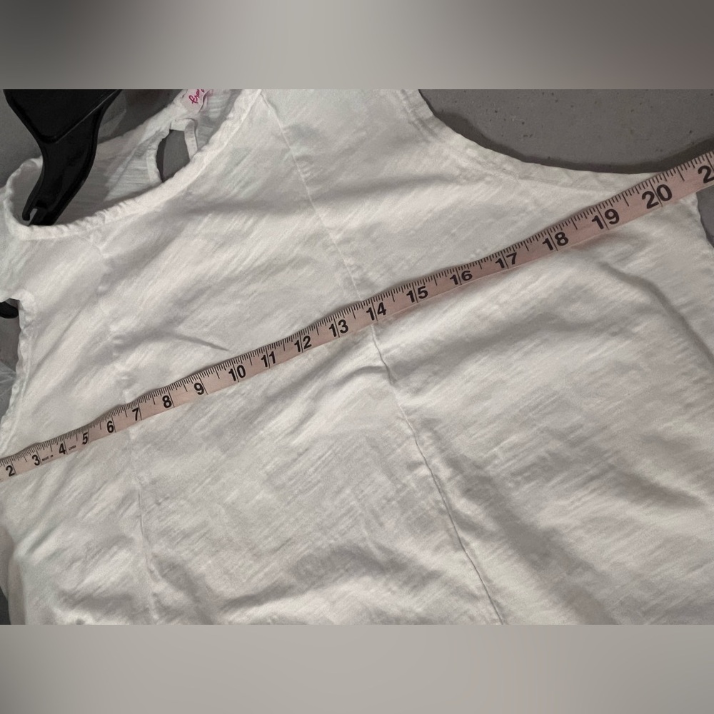 Fresh Produce Dress XL Women’s White A Line Pucker Cotton Fabric Summer Coastal - Picture 6 of 10